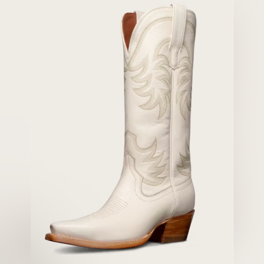 Tecovas Women’s Annie Western Boots in Bone - Size 10
